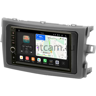 Toyota Verso 2009-2018 (темно-серая) Canbox H-Line 6604-RP-11-775-458 на Android 14 (4G-SIM, 6/128, DSP, IPS) С крутилкой