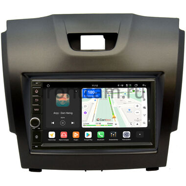 Isuzu D-Max 2 2012-2020 Canbox H-Line 6604-RP-CVTB-20 на Android 14 (4G-SIM, 6/128, DSP, IPS) С крутилкой