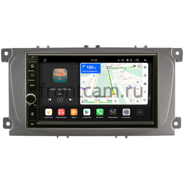 Ford Focus 2, C-MAX, Mondeo 4, S-MAX, Galaxy 2, Tourneo Connect 2006-2015 Canbox H-Line 6604-RP-FRCMD-54 на Android 14 (4G-SIM, 6/128, DSP, IPS) С крутилкой