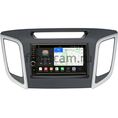 Hyundai Creta 2016-2021 (матовая) Canbox H-Line 6605-RP-HDI25N-111 на Android 14 (4G-SIM, 8/128, DSP, IPS) С крутилкой