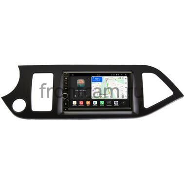 Kia Picanto 2, Morning 2 2011-2017 Canbox H-Line 6604-RP-KIPCC-113 на Android 14 (4G-SIM, 6/128, DSP, IPS) С крутилкой
