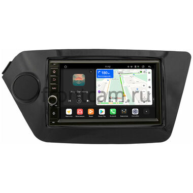 Kia Rio III 2011-2017 Canbox H-Line 6605-RP-KIRI-27 на Android 14 (4G-SIM, 8/128, DSP, IPS) С крутилкой