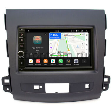 Citroen C-Crosser 2007-2013 Canbox H-Line 6605-RP-MMOTBN-84 на Android 14 (4G-SIM, 8/128, DSP, IPS) С крутилкой