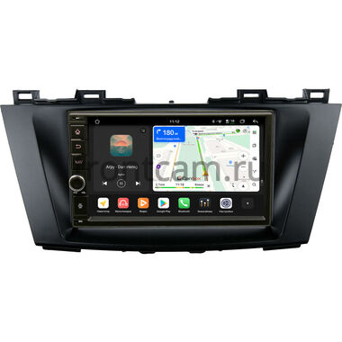 Mazda 5 (CW), Premacy 3 (CW) 2010-2017 Canbox H-Line 6605-RP-MZ5B-150 на Android 14 (4G-SIM, 8/128, DSP, IPS) С крутилкой