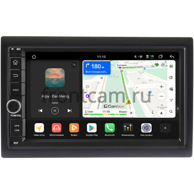 Mazda универсальная Canbox H-Line 6605-RP-MZUN-349 на Android 14 (4G-SIM, 8/128, DSP, IPS) С крутилкой