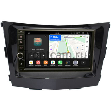 SsangYong Tivoli, XLV 2016-2024 Canbox H-Line 6604-RP-SYTV-16 на Android 14 (4G-SIM, 6/128, DSP, IPS) С крутилкой
