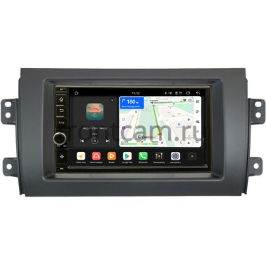 Suzuki SX4 2006-2014 Canbox H-Line 6603-RP-SZSX4-44 на Android 14 (4G-SIM, 4/64, DSP, IPS) С крутилкой