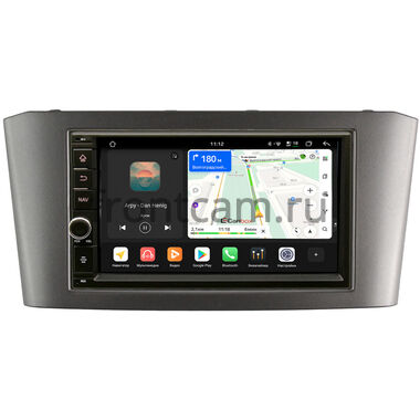 Toyota Avensis 2 2003-2009 Canbox H-Line 6603-RP-TYAV25Xc-09 на Android 14 (4G-SIM, 4/64, DSP, IPS) С крутилкой