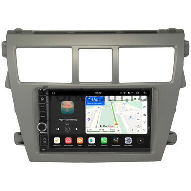 Toyota Belta 2005-2012 Canbox H-Line 6605-RP-TYBL-129 на Android 14 (4G-SIM, 8/128, DSP, IPS) С крутилкой