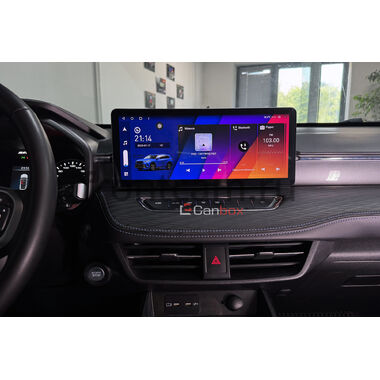 Haval Jolion 2021-2026 12.3 дюйма Canbox H-Line 7860-0063 на Android 10 (4G-SIM, 4/32, DSP, QLed) Mercedes Style