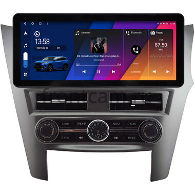 Subaru Legacy 5, Outback 4 2009-2014 (серая, правый руль) 12.3 дюйма Canbox M-Line 7711-1446 на Android 10 (4G-SIM, 4/64, DSP, QLed) Audi Style