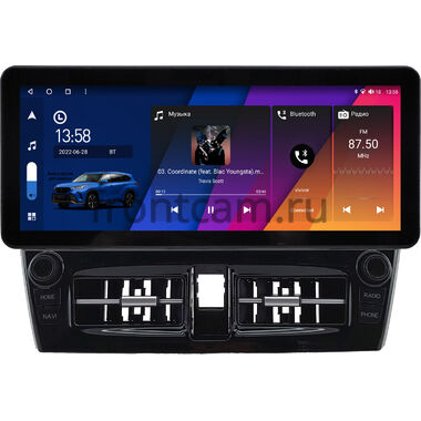 Mitsubishi Mirage 6 2012-2026 12.3 дюйма Canbox H-Line 7817-1468 на Android 10 (4G-SIM, 4/64, DSP, QLed) Audi Style
