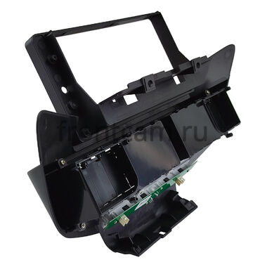 Ford Fiesta (Mk6) 2008-2019 (черная) 10.25 дюйма Canbox H-Line 8811-1539 на Android 14 (4G-SIM, 6/128, DSP, QLed) Audi Style