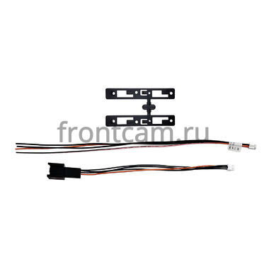 Ford Fiesta (Mk6) 2008-2019 (черная) 10.25 дюйма Canbox H-Line 8811-1539 на Android 14 (4G-SIM, 6/128, DSP, QLed) Audi Style