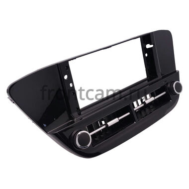 Hyundai Solaris 2 2017-2020 (черная глянцевая) 12.3 дюйма Canbox H-Line 7813-1582 на Android 10 (4G-SIM, 4/32, DSP, QLed) BMW Style