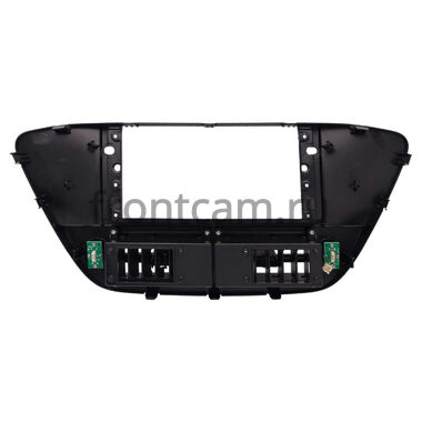 Hyundai Solaris 2 2017-2020 (черная глянцевая) 12.3 дюйма Canbox H-Line 7813-1582 на Android 10 (4G-SIM, 4/32, DSP, QLed) BMW Style