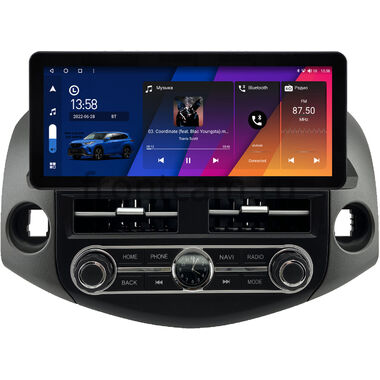 Toyota RAV4 3 (XA30) 2005-2016 12.3 дюйма Canbox H-Line 7819-1588 на Android 10 (4G-SIM, 8/256, DSP, QLed) Audi Style