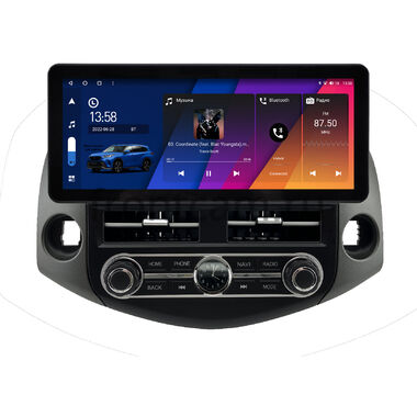 Toyota RAV4 3 (XA30) 2005-2016 12.3 дюйма Canbox H-Line 7817-1588 на Android 10 (4G-SIM, 4/64, DSP, QLed) Audi Style