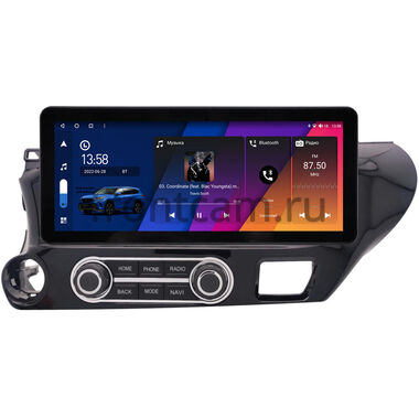 Toyota Hilux 8 2015-2026 (для авто с усилителем, левый руль) 12.3 дюйма Canbox M-Line 7711-1621 на Android 10 (4G-SIM, 4/64, DSP, QLed) Audi Style