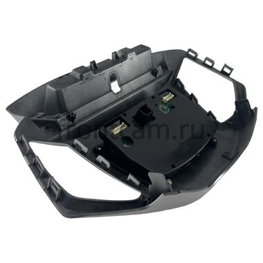 Ford Ecosport 2014-2018 (серебряная) 10.25 дюйма Canbox H-Line 8811-1636 на Android 14 (4G-SIM, 6/128, DSP, QLed) Audi Style