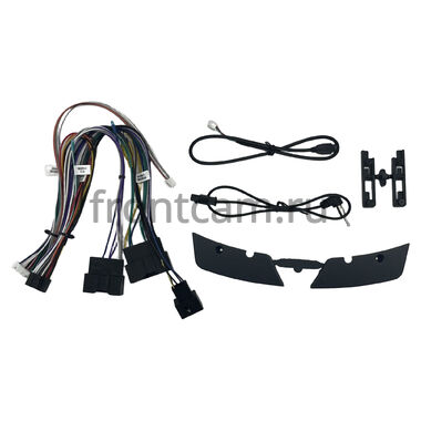 Ford Ecosport 2014-2018 (серебряная) 10.25 дюйма Canbox H-Line 8811-1636 на Android 14 (4G-SIM, 6/128, DSP, QLed) Audi Style