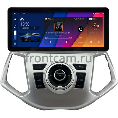 Ford Ecosport 2014-2018 (серебряная) 12.3 дюйма Canbox H-Line 7816-1636 на Android 10 (4G-SIM, 4/32, DSP, QLed) Audi Style