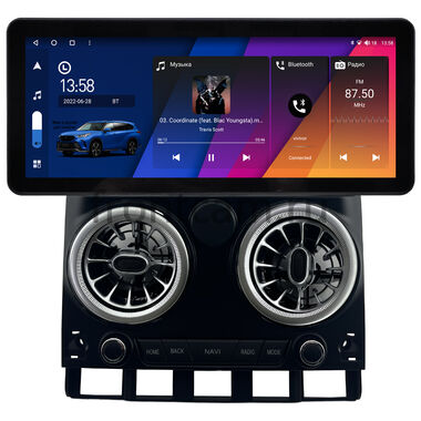 Volkswagen Touareg 2002-2010 (матовая) 12.3 дюйма Canbox M-Line 7711-1641 на Android 10 (4G-SIM, 4/64, DSP, QLed) Audi Style