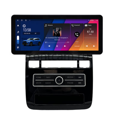 Volkswagen Touareg 2 2010-2018 (для авто с RCD 550) 12.3 дюйма Canbox H-Line 7817-1665 на Android 10 (4G-SIM, 4/64, DSP, QLed) Audi Style