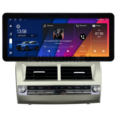 Toyota Camry XV40 2006-2011 (вид 1)  12.3 дюйма Canbox M-Line 7711-1666 на Android 10 (4G-SIM, 4/64, DSP, QLed) Audi Style
