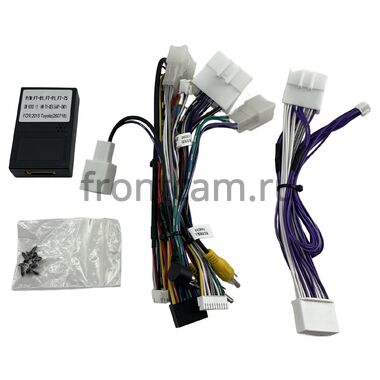 Toyota RAV4 4 (XA40) 2012-2019 (вид 1) 12.3 дюйма Canbox H-Line 7860-1667 на Android 10 (4G-SIM, 4/32, DSP, QLed) Mercedes Style