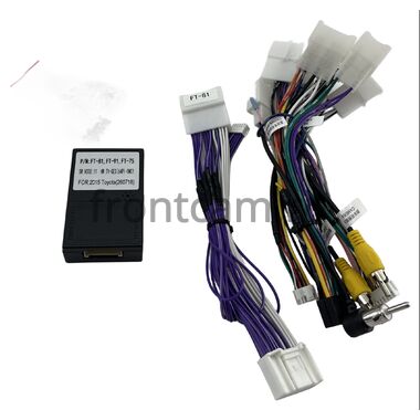 Toyota RAV4 4 (XA40) 2012-2019 (вид 2) 12.3 дюйма Canbox GTR1233-1669 на Android 10 (CarPlay, 4/64, DSP, QLed) BMW Style
