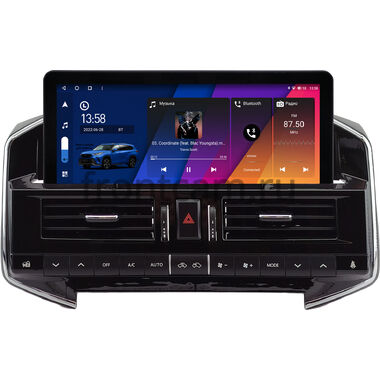 Toyota Land Cruiser 200 2010-2012 (Тип B, can BSJ)  12.3 дюйма Canbox M-Line 7711-1705 на Android 10 (4G-SIM, 4/64, DSP, QLed) Audi Style