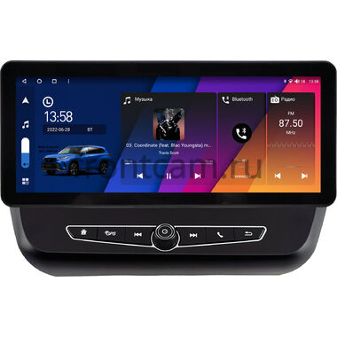Chevrolet Camaro 6 2015-2023 (Тип A) 12.3 дюйма Canbox M-Line 7710-1709 на Android 10 (4G-SIM, 2/32, DSP, QLed) Audi Style