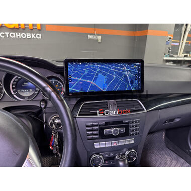 Рамка RM-0105 под магнитолу 12.3 дюйма для Mercedes-Benz C-klasse (w204) 2011-2015