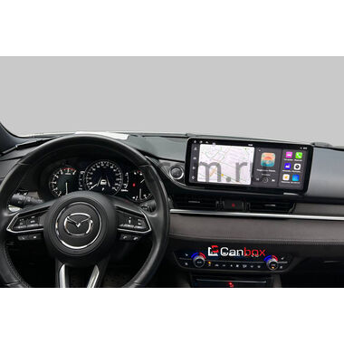 Mazda 6 (GJ) 2018-2024, Atenza 2022-2023 (левый руль) 12.3 дюйма Canbox H-Line 7863-0259 на Android 10 (4G-SIM, 8/256, DSP, QLed) Mercedes Style