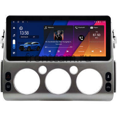 Toyota FJ Cruiser 2006-2022 12.3 дюйма Canbox PRO-Line 4311-0311 на Android 13 (4G-SIM, 6/128, DSP, QLed) Audi Style