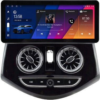 Ravon R2 2016-2020 (глянцевая) 12.3 дюйма Canbox H-Line 7819-0312 на Android 10 (4G-SIM, 8/256, DSP, QLed) Audi Style