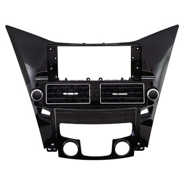 Рамка RM-0313 под магнитолу 12.3 дюйма для Hyundai Sonata 6 (YF) 2009-2014 (глянцевая, для авто без усилителя)