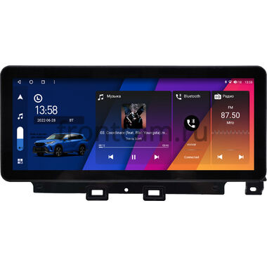 Alfa Romeo Stelvio 2016-2025 12.3 дюйма Canbox M-Line 7710-0393 на Android 10 (4G-SIM, 2/32, DSP, QLed) Audi Style