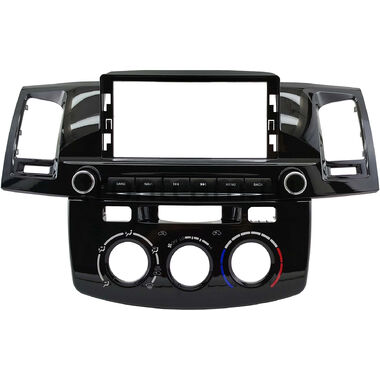 Рамка RM-0396 под магнитолу 12.3 дюйма для Toyota Fortuner, Hilux 7 2004-2015 (с кондиционером или климат-контролем)