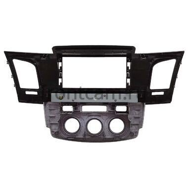 Рамка RM-0396 под магнитолу 12.3 дюйма для Toyota Fortuner, Hilux 7 2004-2015 (с кондиционером или климат-контролем)