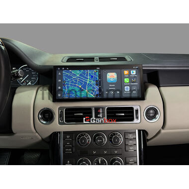 Land Rover Range Rover 3 2005-2012 12.3 дюйма Canbox H-Line 7814-1512 на Android 10 (4G-SIM, 4/64, DSP, QLed) BMW Style