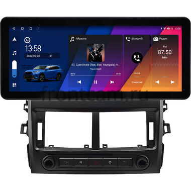 Toyota Corolla (E150) 2006-2013 12.3 дюйма Canbox H-Line 7816-0516 на Android 10 (4G-SIM, 4/32, DSP, QLed) Audi Style