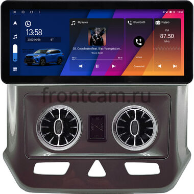 Ravon R4 2016-2020 (серая, глянцевая) 12.3 дюйма Canbox M-Line 7710-0517 на Android 10 (4G-SIM, 2/32, DSP, QLed) Audi Style