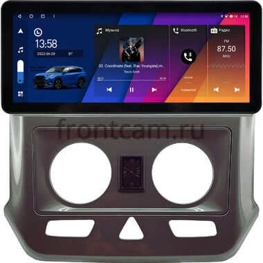 Ravon R4 2016-2020 (серая, глянцевая) 12.3 дюйма Canbox H-Line 7818-0517 на Android 10 (4G-SIM, 6/128, DSP, QLed) Audi Style