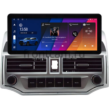 Toyota 4Runner 5 2009-2024 12.3 дюйма Canbox M-Line 7710-0523 на Android 10 (4G-SIM, 2/32, DSP, QLed) Audi Style