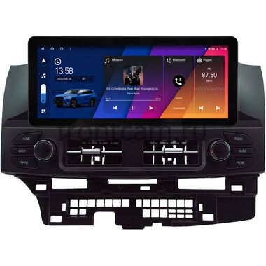 Mitsubishi Lancer 10 2007-2017 12.3 дюйма Canbox M-Line 7711-0525 на Android 10 (4G-SIM, 4/64, DSP, QLed) Audi Style