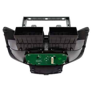 Ford Fiesta (Mk6) 2008-2019 (серебряная) 12.3 дюйма Canbox H-Line 4410-0558 на Android 14 (4G-SIM, 4/64, DSP, QLed) Lexus Style