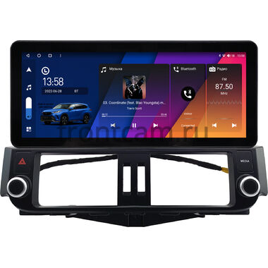 Toyota Land Cruiser Prado 150 2009-2013 (для авто с Navi и JBL Synthesis) 12.3 дюйма Canbox M-Line 7710-0561 на Android 10 (4G-SIM, 2/32, DSP, QLed) Audi Style