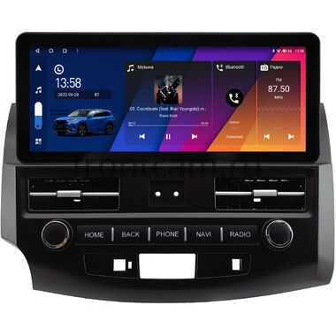 Mitsubishi Outlander XL 2005-2013 12.3 дюйма Canbox H-Line 7817-0573 на Android 10 (4G-SIM, 4/64, DSP, QLed) Audi Style